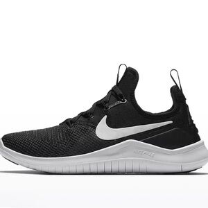 Size 8 / 8.5 Nike Women’s Free RN 2018 Black Running Shoe No Lid